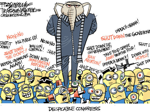 Daily Fitz Cartoon: Congress